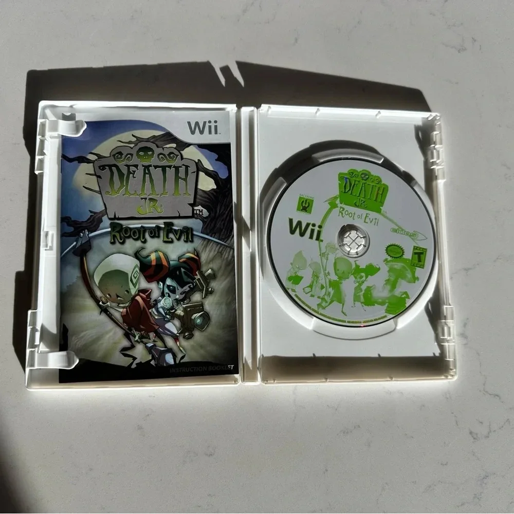 Nintendo Wii Death Jr. Root Evil complete game with manual